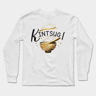 Kintsugi pottery art for japan lovers Long Sleeve T-Shirt